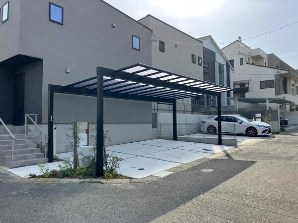駐車場も！お庭も！まるっと施工しました！！